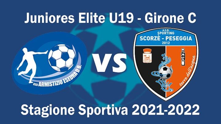 Calcio Armistizio Esedra don Bosco 19^ giornata Juniores Elite U19 Girone C Stagione Sportiva 2021-2022